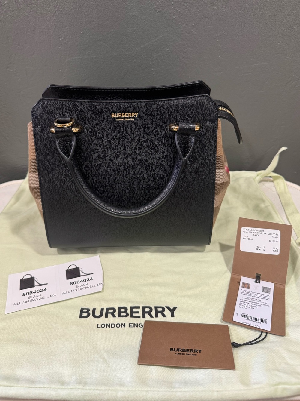 Burberry Banwell handbag